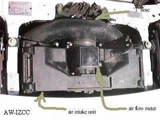 picture of air box and hoses