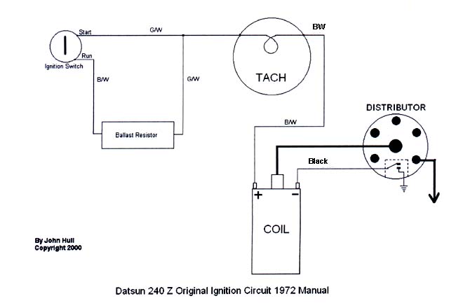 Ignition Coil Wiring With Ballast Resistor